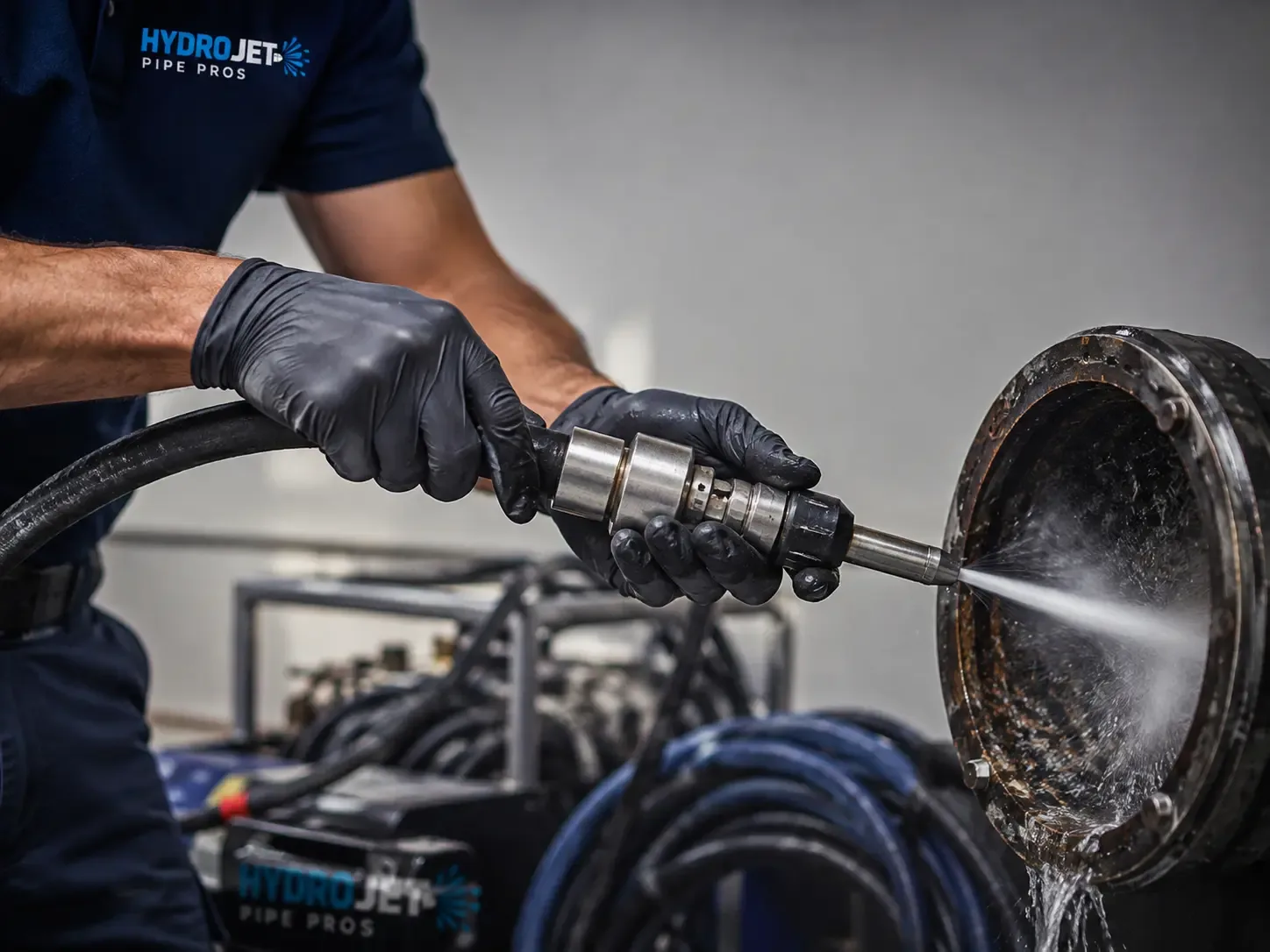 Hydro Jet Pipe Descaling in Mode, IL